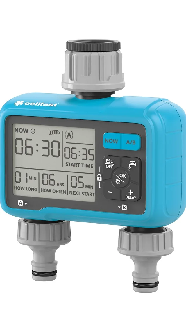 CELLFAST STEROWNIK NAWADNIANIA ELEKTRONICZNY CHRONOS 2-SEKCYJNY /CELLPRO