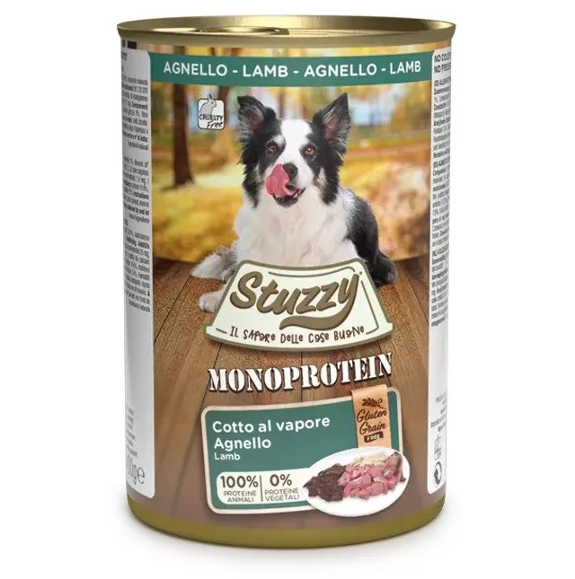 STUZZY Monoprotein Lamb - Wet Dog Food - 400 G