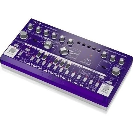Behringer TD-3-GP Syntezator Linii Basowej Fioletowy