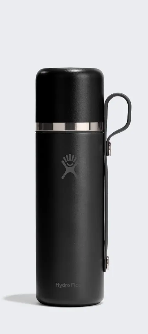 Termos Hydro Flask 28 Oz Hot Flask And Cup (828 Ml) - Black