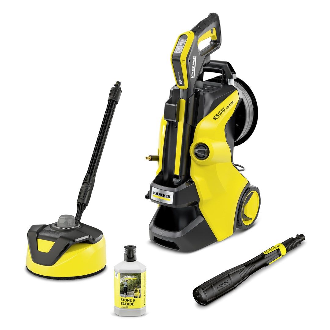 KäRcher K 5 Premium Smart Control Flex Home Pressure Washer Upright Electric 500 L/H Black Yellow