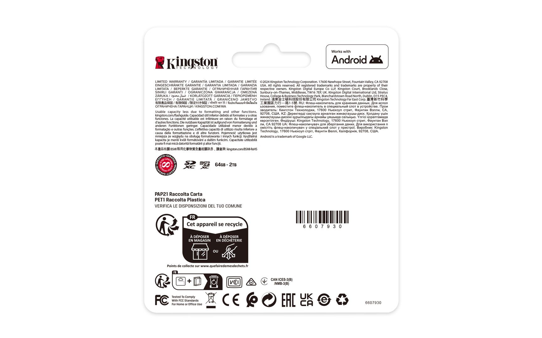 Kingston Technology 128GB SDXC Canvas Select Plus Gen3 150MB/s C10 UHS-I U1 V10