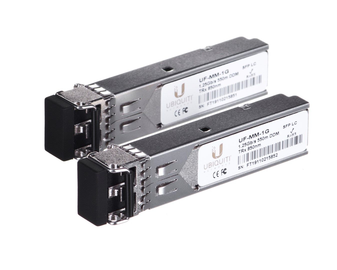 Ubiquiti UF-MM-1G network transceiver module Fiber optic 1250 Mbit/s SFP 850 nm