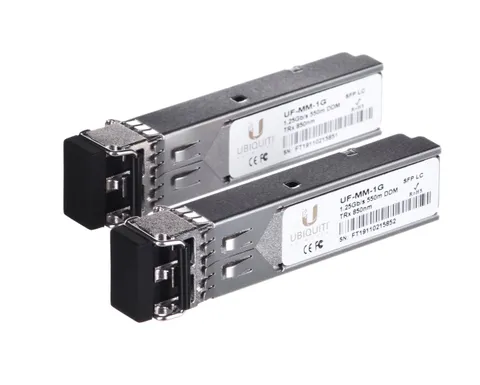 Ubiquiti UF-MM-1G network transceiver module Fiber optic 1250 Mbit/s SFP 850 nm
