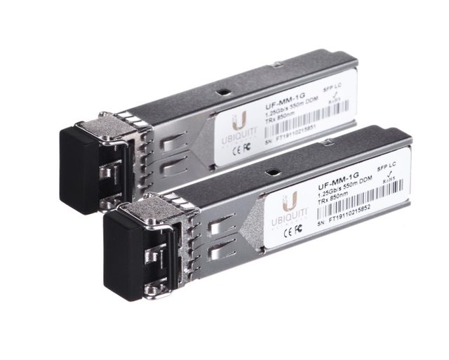 Ubiquiti UF-MM-1G network transceiver module Fiber optic 1250 Mbit/s SFP 850 nm