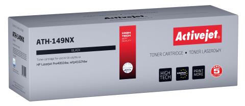 Activejet toner ATH-149NX (replacement HP 149X W1490X; Supreme; 9500 pages; black)