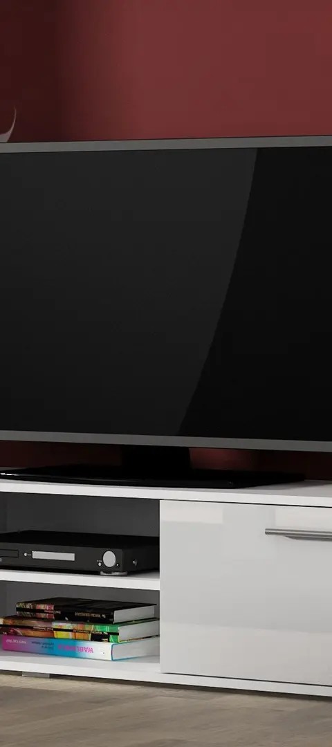 Cama TV Stand SOHO 180 White/White Gloss