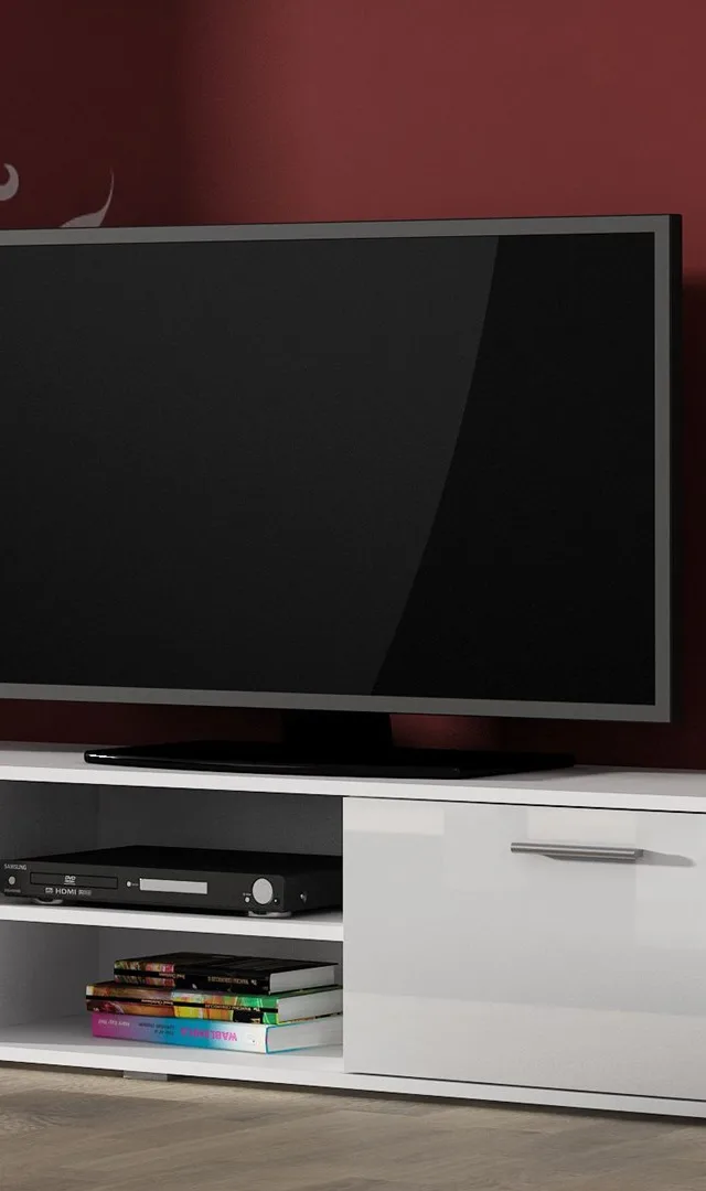 Cama TV Stand SOHO 180 White/White Gloss
