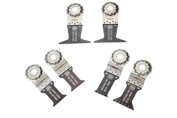 Fein 35222967010 SäGeblatt Set Best Of E Cut Starlock Holz Metal 6.Tlg