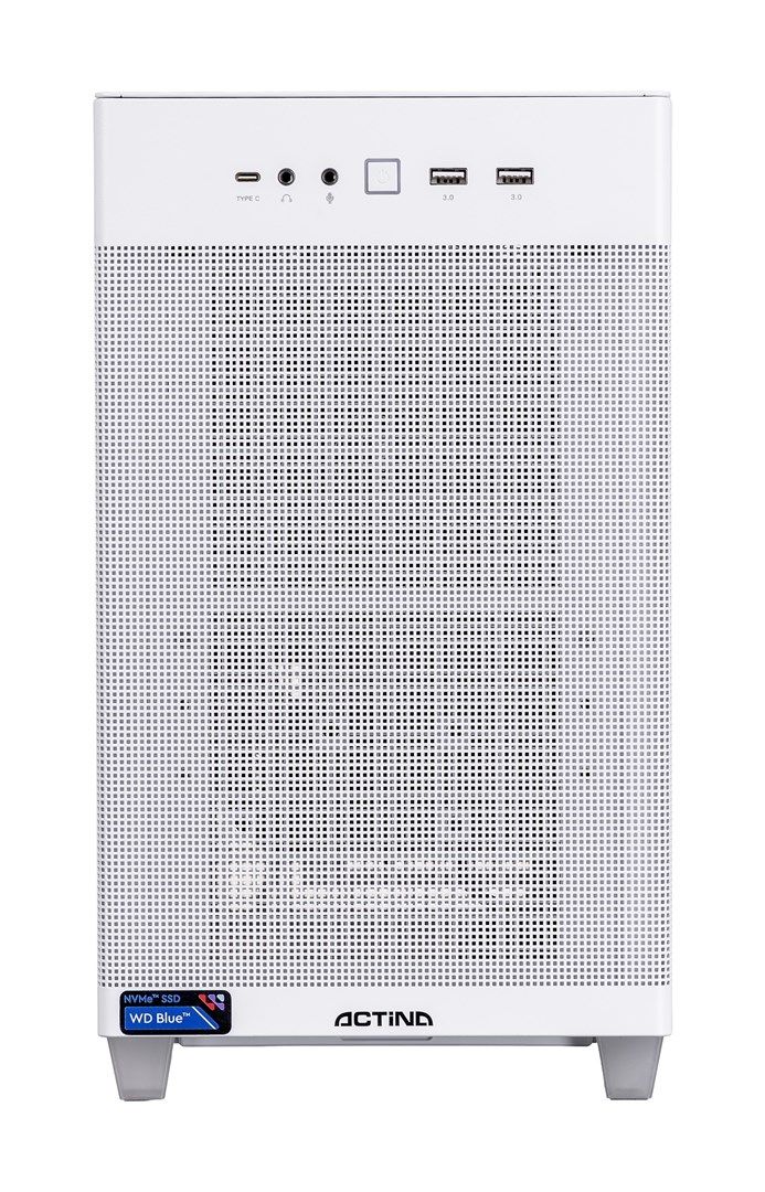 Actina 5901443431879 PC AMD Ryzen™ 7 8700F 32 GB DDR5-SDRAM 1 TB SSD NVIDIA GeForce RTX 5070 Windows 11 Home Mini Tower White