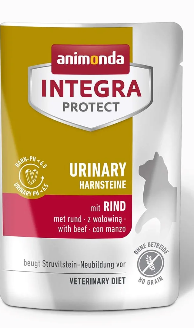 ANIMONDA Integra Protect Urinary Struvite With Beef - Wet Food For Cats - 85g