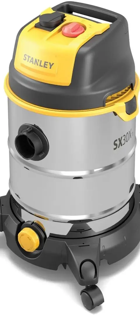 Vacuum Cleaner STANLEY SXVC30XTDE Black Stainless Steel Yellow 1600 W