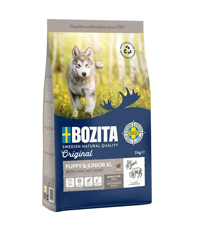 BOZITA Original Puppy Junior XL Lamb - Dry Dog Food - 12kg