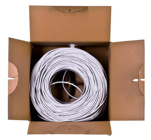Lanberg LCU6-12CU-0305-S networking cable Grey 305 m Cat6 U/UTP (UTP)