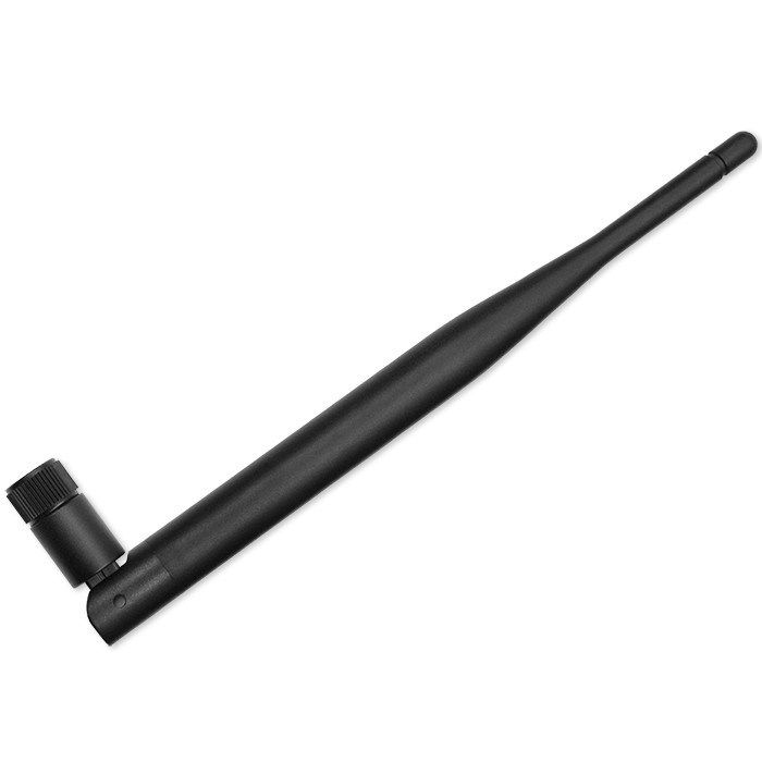 Qoltec 57046 Wi-Fi Antenna 2.4/2.5 GHz 5.1/5.8 GHz 5dBi Omnidirectional Indoor