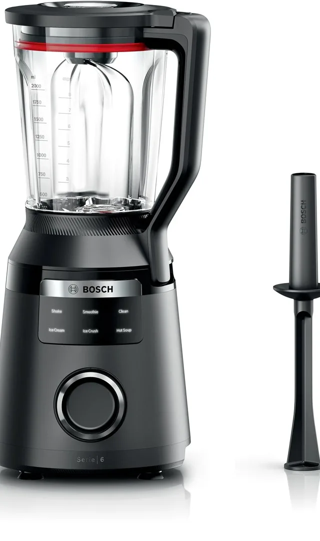 Bosch Serie 6 MMB6652B Blender 2 L Tabletop Blender 1800 W Black