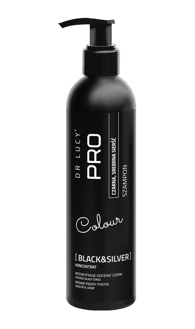 DR LUCY Black Silver - Shampoo For Dark Coat For Dogs - 250 Ml