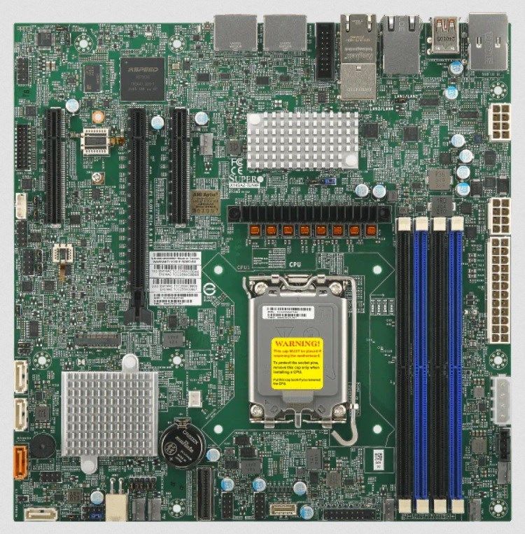 Supermicro Mainboard X14SAZ-TLN4F Micro-ATX Sockel 1851 Single
