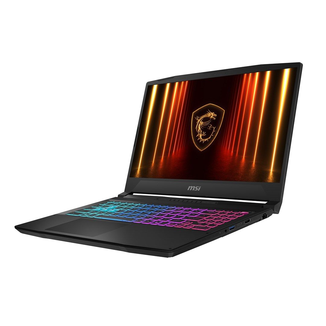MSI Katana 15 HX B14WFK-605XPL Intel® Core™ i7 i7-14650HX Laptop 39.6 cm (15.6") Full HD 16 GB DDR5-SDRAM 512 GB SSD NVIDIA® GeForce RTX™ 5060 Laptop GPU Wi-Fi 6E (802.11ax) FreeDOS Black