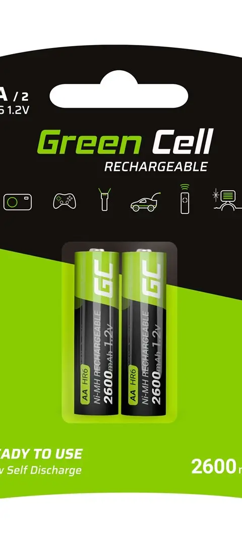 Green Cell GR05 household battery Rechargeable battery AA Nickel-Metal Hydride (NiMH)