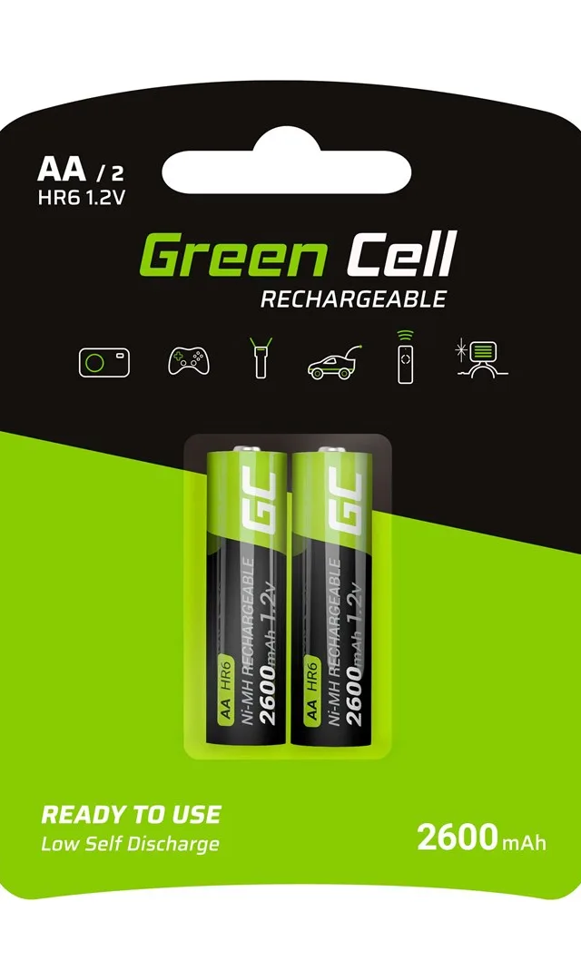 Green Cell GR05 household battery Rechargeable battery AA Nickel-Metal Hydride (NiMH)
