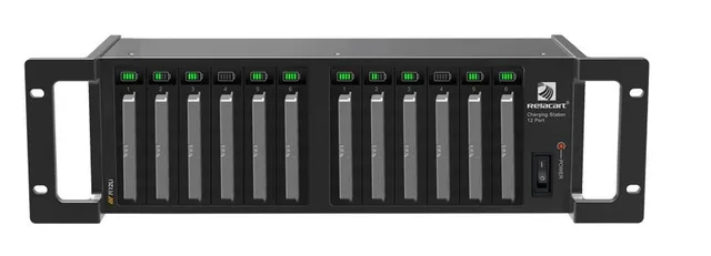 Relacart RC-12Li Charging Station For 12 Pieces Rechargeable Batteries (For WDC-903 Conference System)