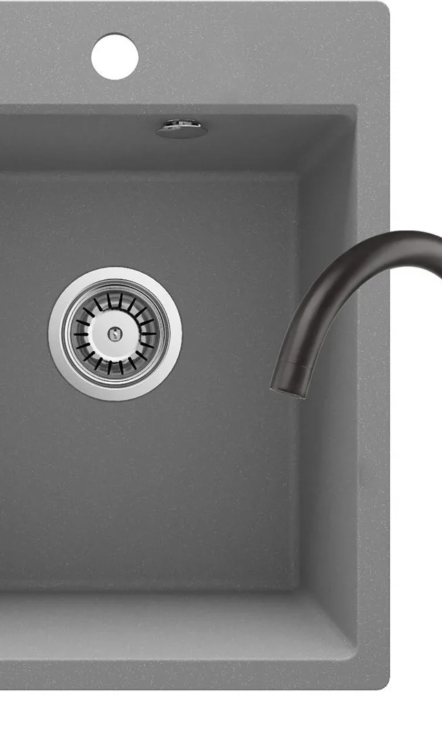 Granite Sink With 1-Bowl Faucet