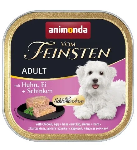 Animonda Vom Feinsten Gourmet Core With Chicken Egg Ham Egg Chicken Ham Adult 150 G