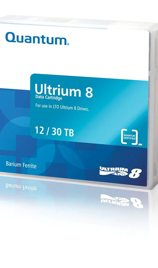 Quantum MR-L8MQN-01 backup storage media Blank data tape 12 TB LTO 1.26 cm