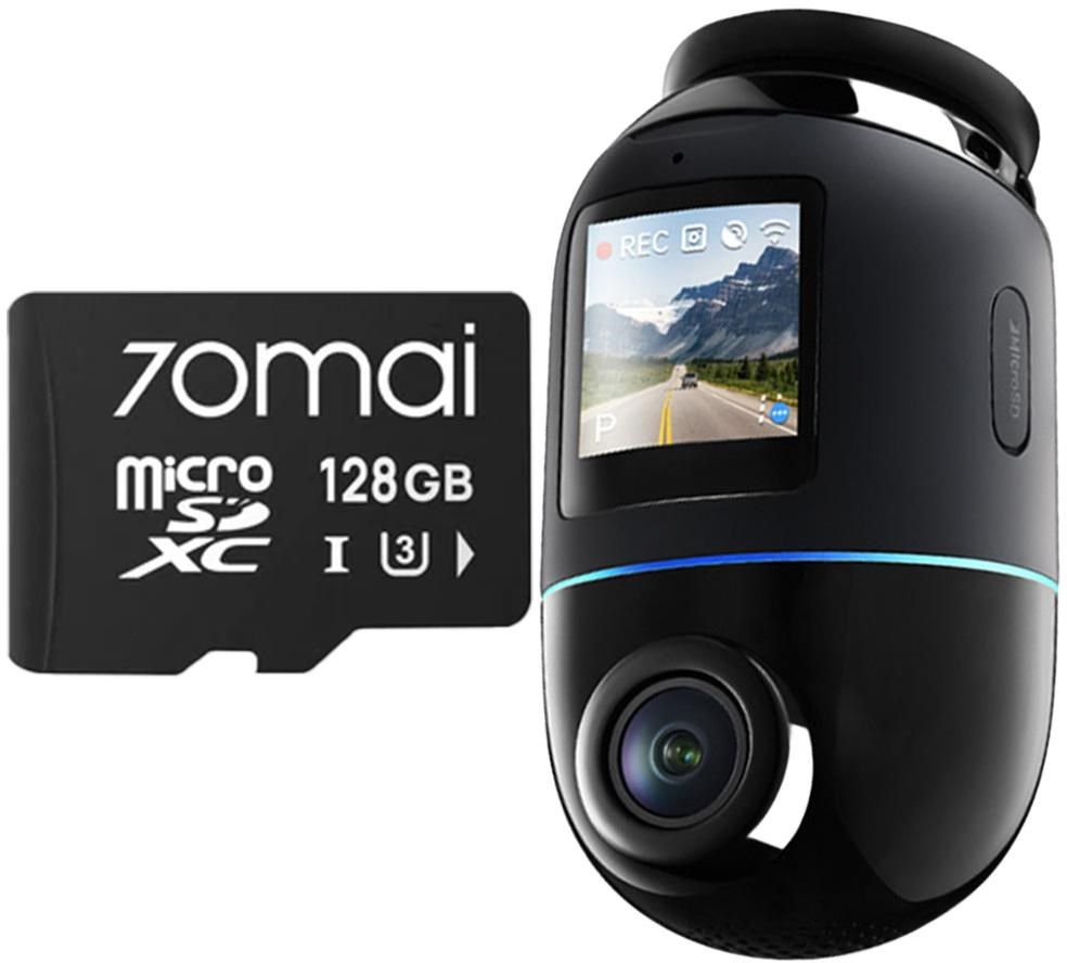 Wideorejestrator 70mai X800 Omni 4K/GPS/WiFi Black Karta SD 70mai 128GB