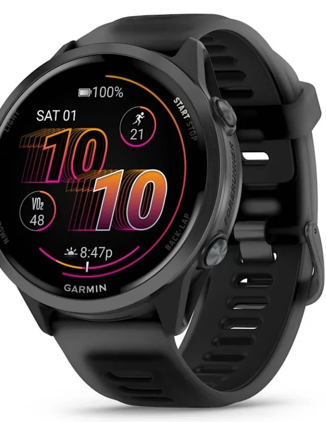 Garmin Forerunner 570 3.56 Cm (1.4 ) AMOLED 47 Mm Digital 454 X 454 Pixels Touchscreen Black Wi-Fi GPS (Satellite)