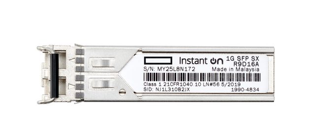 HPE Aruba Networking Networking Instant On 1G SFP LC SX 500m OM2 MMF Transceiver