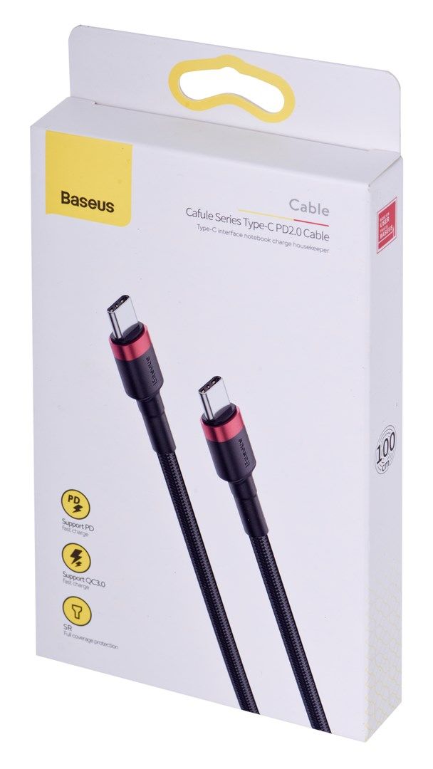 Baseus CATKLF-G91 USB cable 1 m USB C 0.48 Gbit/s Black