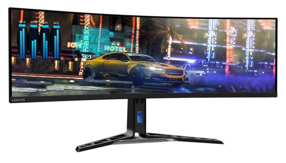 Lenovo Legion R45w-30 computer monitor 113 cm (44.5") 5120 x 1440 pixels Dual WQHD LED Black