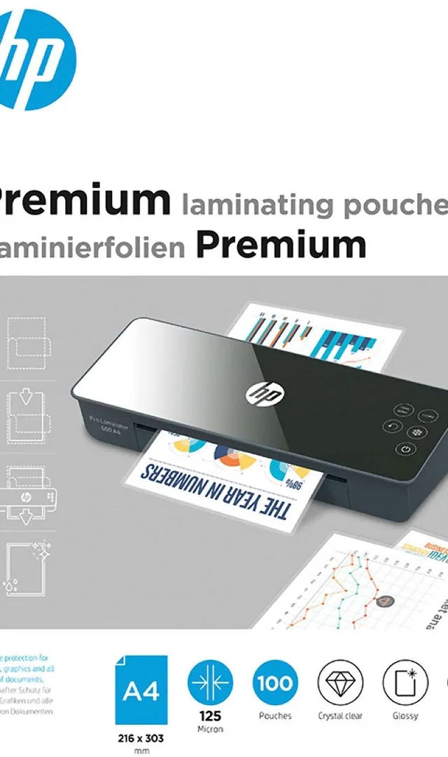 HP Premium Lamination Film A4 100 Pc(S)