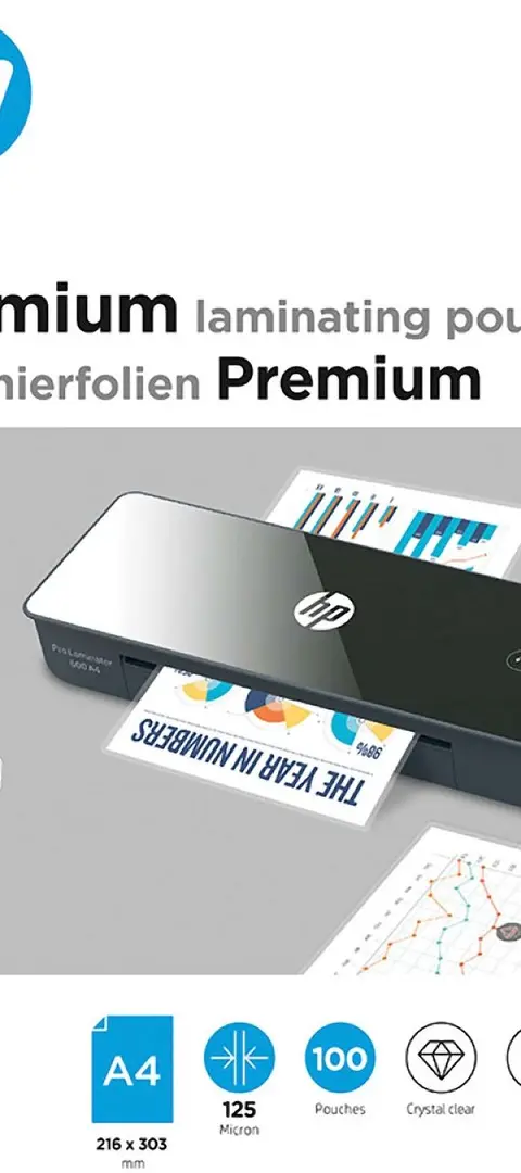 HP Premium Lamination Film A4 100 Pc(S)