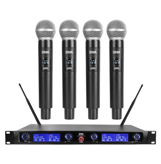 DNA WM4 VOCAL SET Wireless Microphone 4x Broadcast