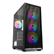 Sharkoon VK4 Rainbow ATX 1xGlas Black