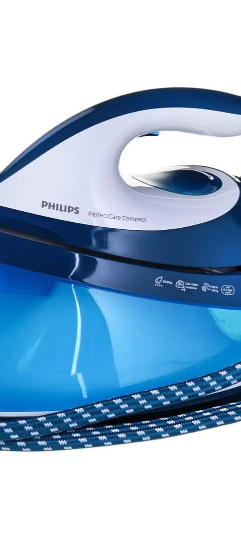 Philips GC7840/20 steam ironing station 2400 W 1.5 L SteamGlide soleplate Blue, White