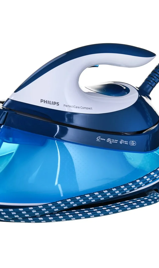 Philips GC7840/20 steam ironing station 2400 W 1.5 L SteamGlide soleplate Blue, White