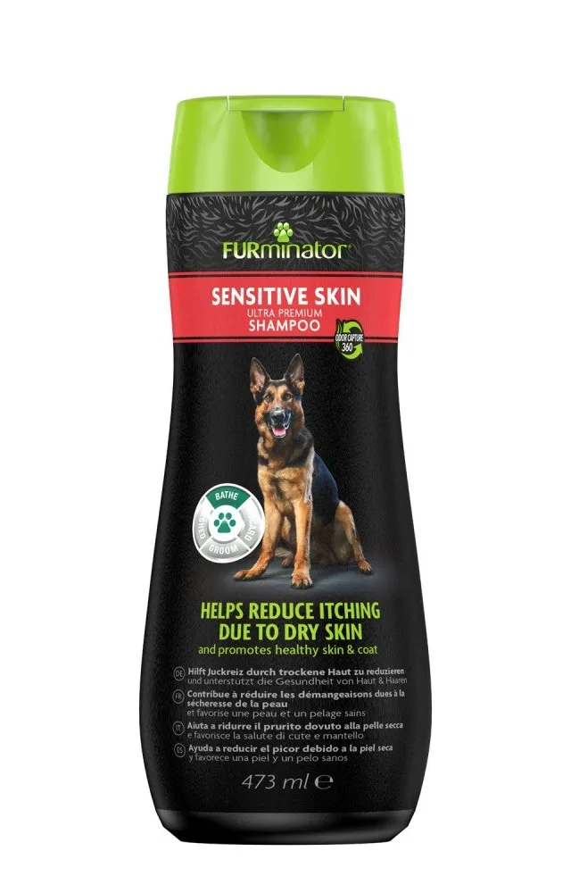 FURminator Sensitive Skin Ultra Premium - Shampoo For Dogs - 473ml