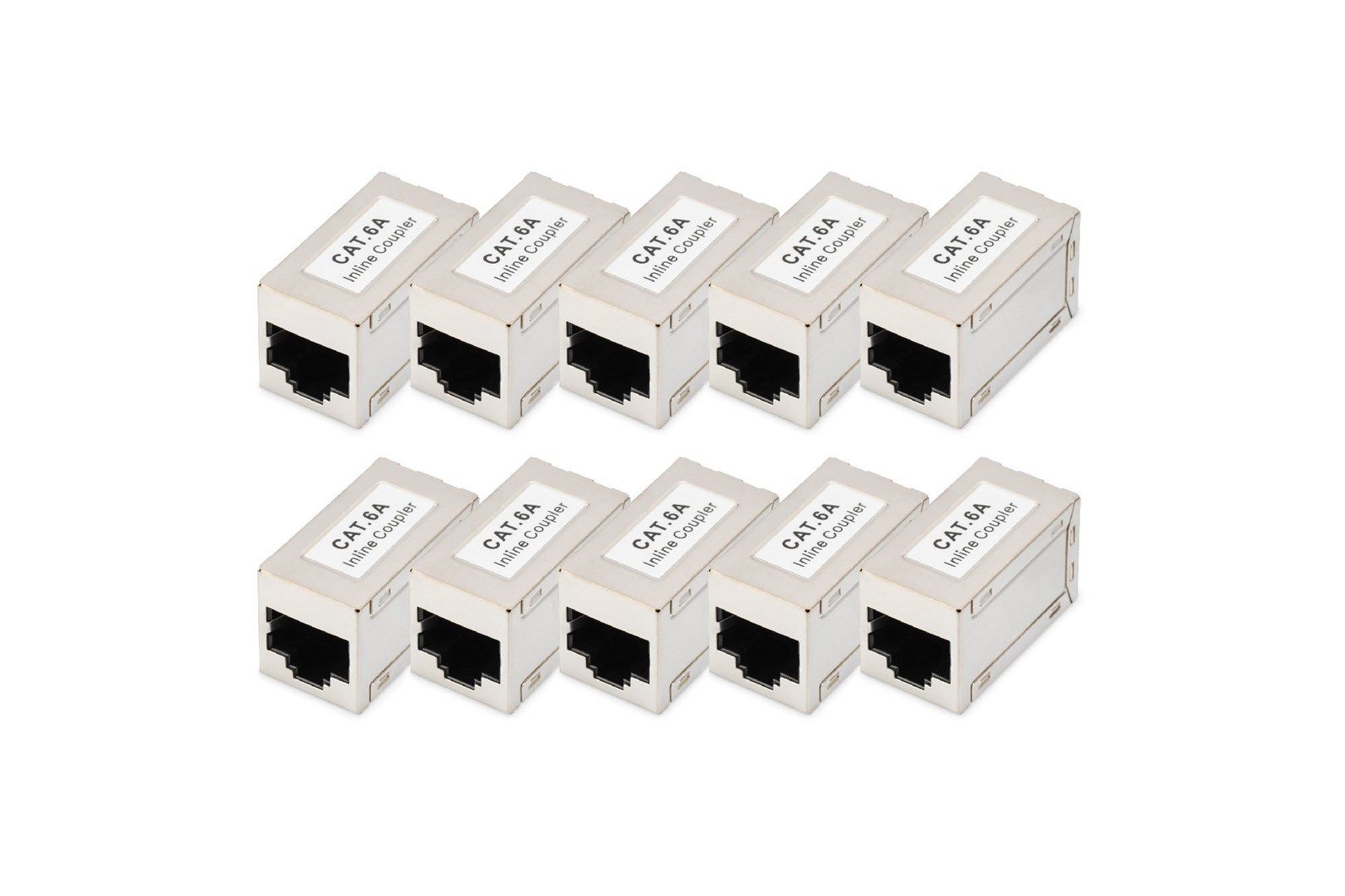 Digitus CAT 6A modular couplers, shielded -10 pieces