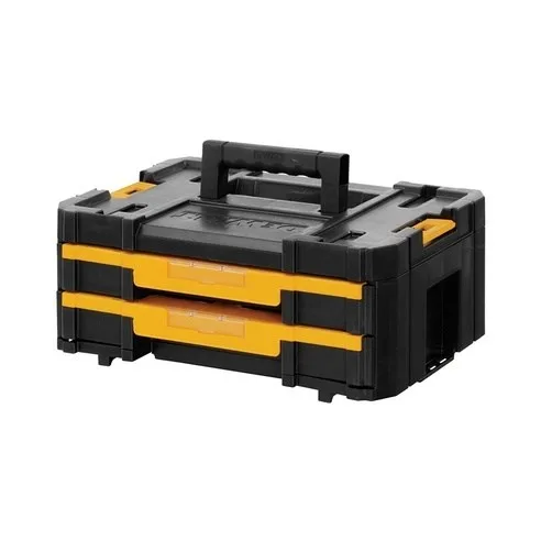 DeWALT DWST1-70706 Small Parts/Tool Box Small Parts Box Plastic Black Yellow