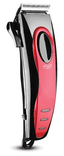 Adler AD 2825 Hair Trimmers/Clipper Black Red