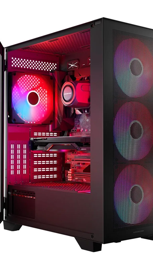 MODECOM MISTRAL ARGB Flow MIDI USB 3.0 X 2 CYPE-C Computer Case