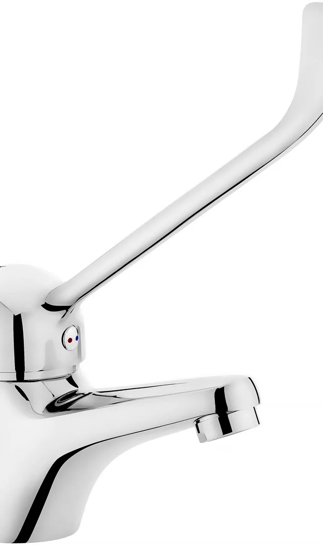Washbasin Mixer With Automatic Stopper With Lever Clinic