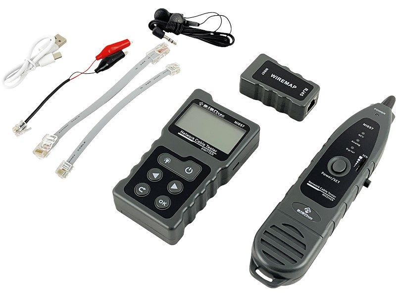 ALANTEC NI057 Network Cable Tester PoE Tester Black