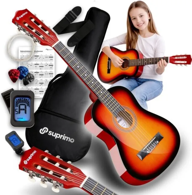 SUPRIMO JRC SET SB Gitara Klasyczna 1/4 Sunburst