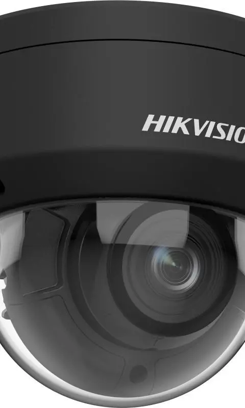 Hikvision Pro Series With AcuSense DS-2CD2746G2HT-IZS(2.8-12)/EF/BLK Dome IP Security Camera Outdoor 2688 X 1520 Pixels Ceiling/Wall