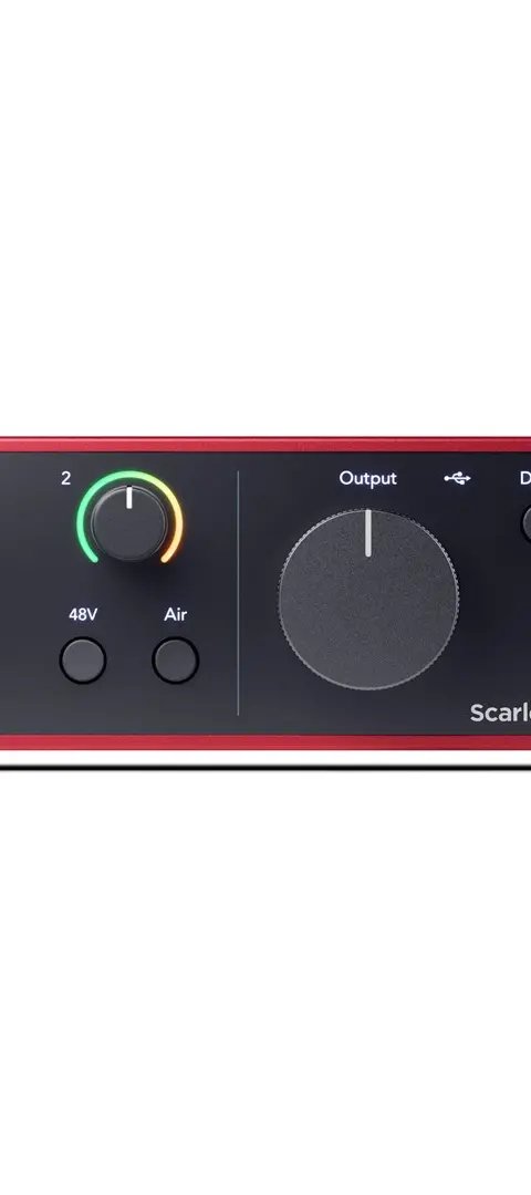 Focusrite Scarlett Solo 4th Gen - 2-Channel Audio Interface
